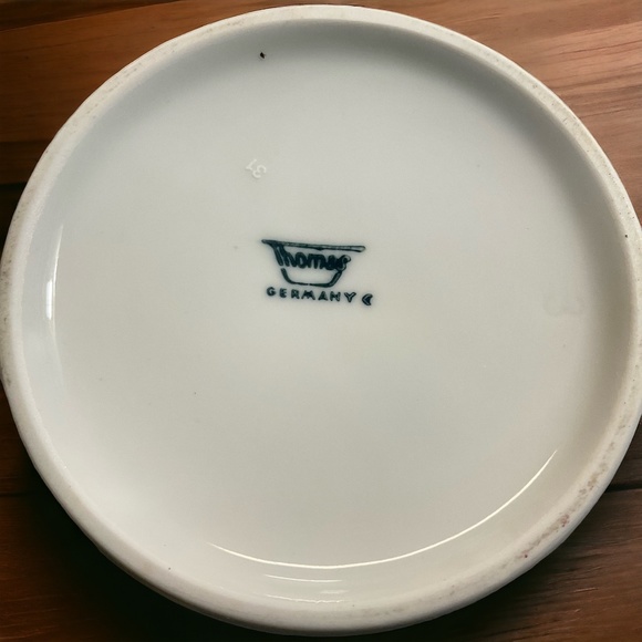 Vintage Mid Century Modern Thomas Germany China Teapot with Sugar and Creamer - Picture 9 of 11